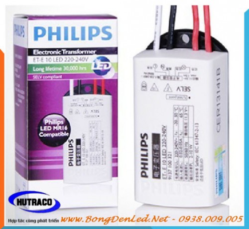 Biến thế điện tử (Transformer) bóng đèn Led Philips - ET-E10