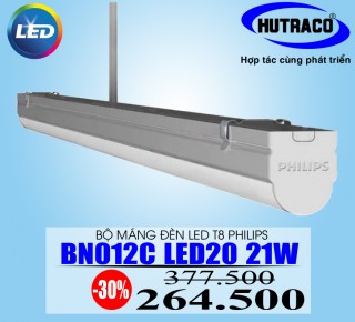 Máng đèn Led T8 Philips 1m2 SmartBright LED Batten BN012C LED20/CW L1200